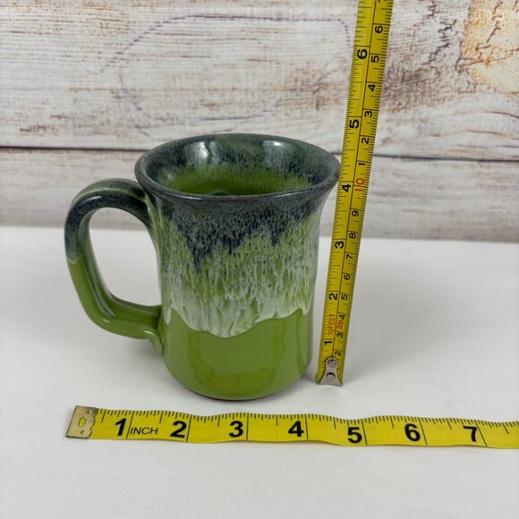 Wormz Organic "Join the Wormalution" Green Mug Deneen Pottery - Picture 7 of 7